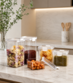 Contenedor Hermético para Alimentos Blanco