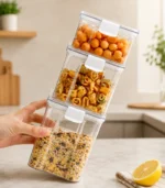 Contenedor Hermético para Alimentos Blanco - Imagen 2
