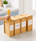 Contenedor de bambu con vertido fácil - Imagen 4