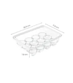 Organizador Apilable De Huevos Para Refrigeradora - vista 5