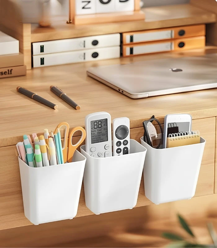 Set X 2 Organizadores Adhesivos Para Puertas Y Muebles
