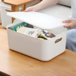 Caja Organizadora Apilable Con Tapa